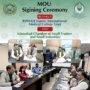 MOU Sigining Ceremony between RIPHAH Islamic International Medical College Trust And Islamabad Chamber of Small Traders And Small Industries.