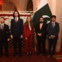 Acting president of ICSTSI Mr. Sardar Zaheer Ahmed and senior vice president ICSTSI Mr.Tayyab Saeed Sheikh with Ambassador of Northern Cyprus at their National day event in Islamabad